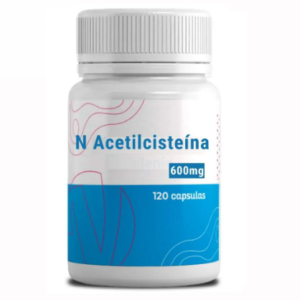 Acetilcisteína 600mg - 120 cápsulas