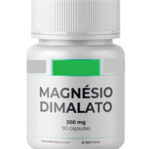 Magnésio Dimalato 300mg - 90 cápsulas
