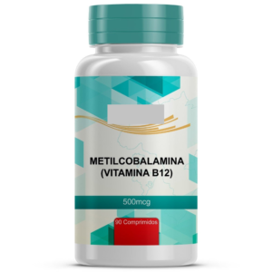 Vitamina B12 500 mcg - 90 comprimidos